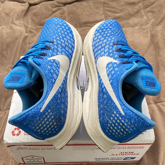 Nike Zoom Pegasus 35 In Men’s Size 9.5 very hard to find Carolina Blue OffWhite - Picture 5 of 15